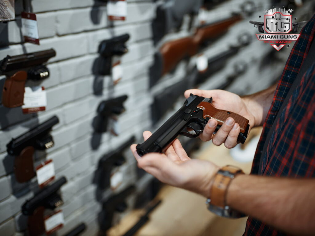 Man holding gun